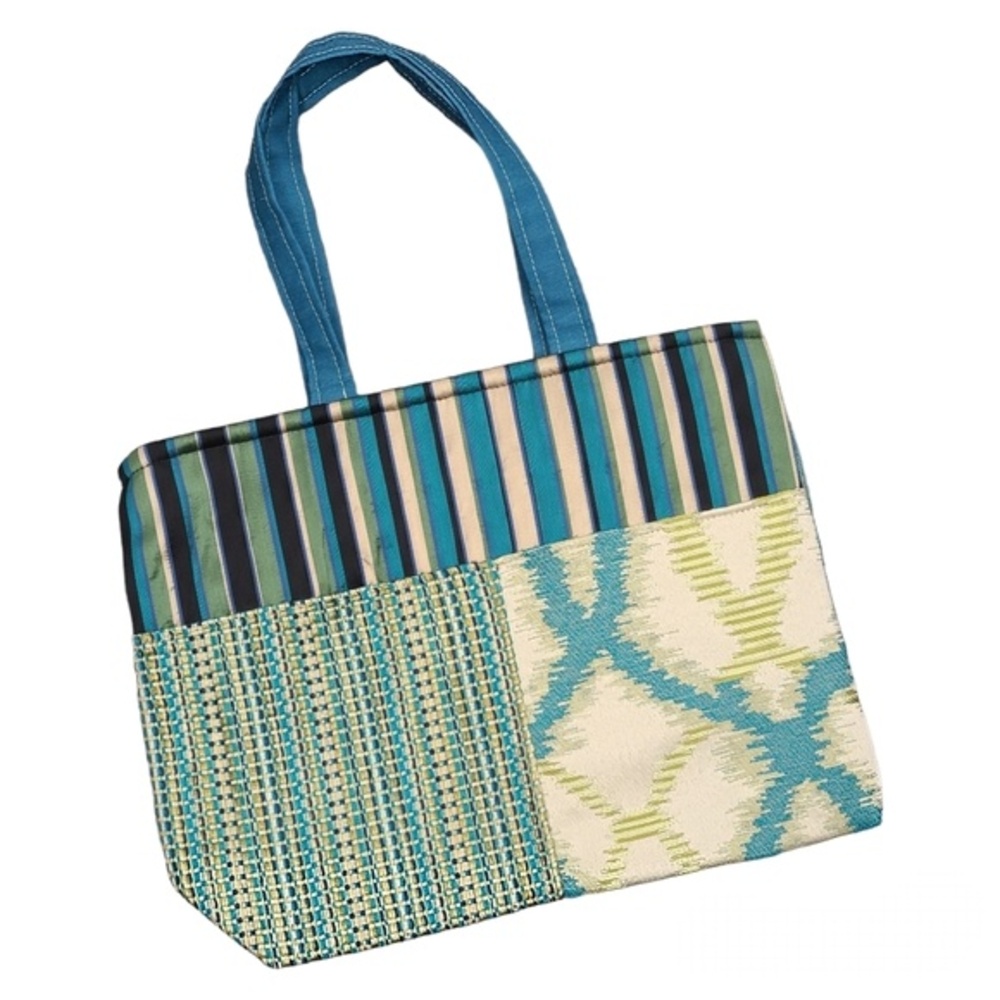 NWOT Handmade Boho Bohemian Textured Tote Bag